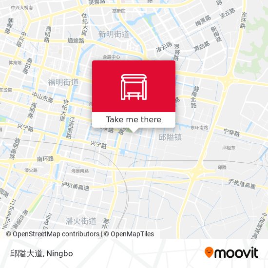 邱隘大道 map
