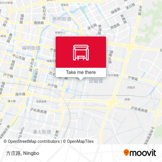 方庄路 map