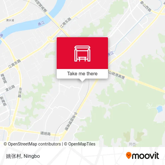 姚张村 map