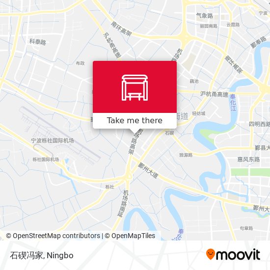 石碶冯家 map