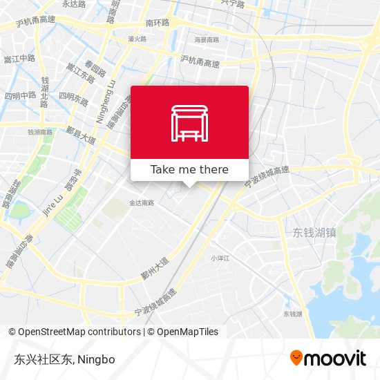 东兴社区东 map