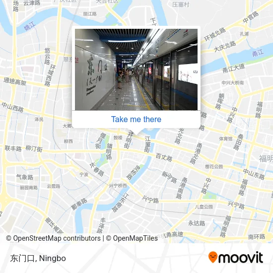 东门口 map