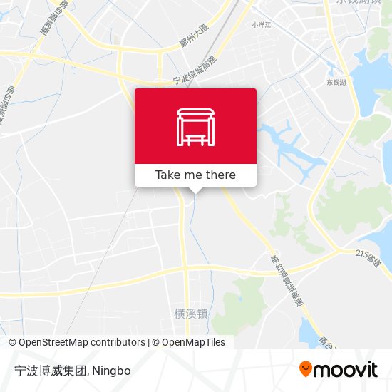 宁波博威集团 map