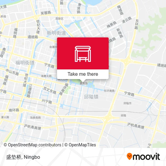 盛垫桥 map