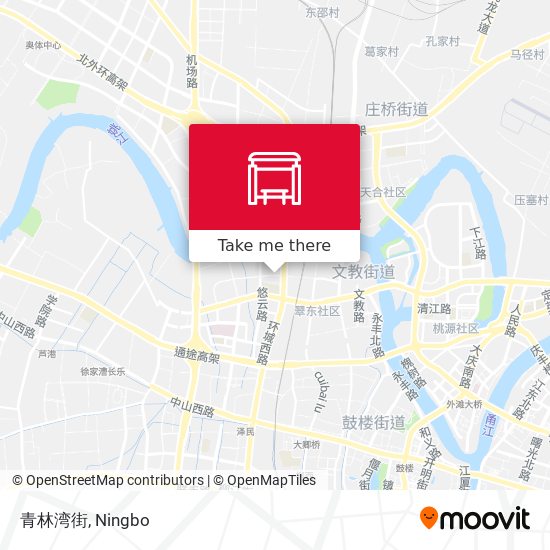 青林湾街 map
