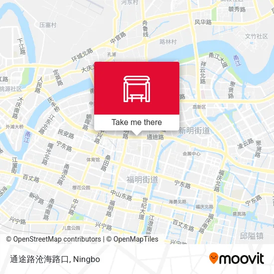 通途路沧海路口 map