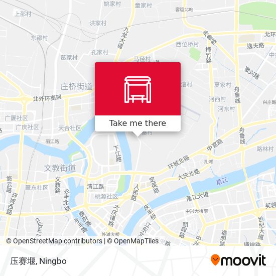 压赛堰 map