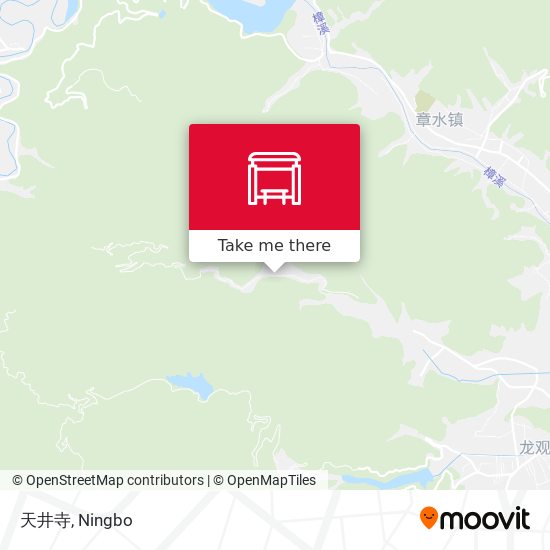 天井寺 map