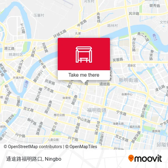 通途路福明路口 map