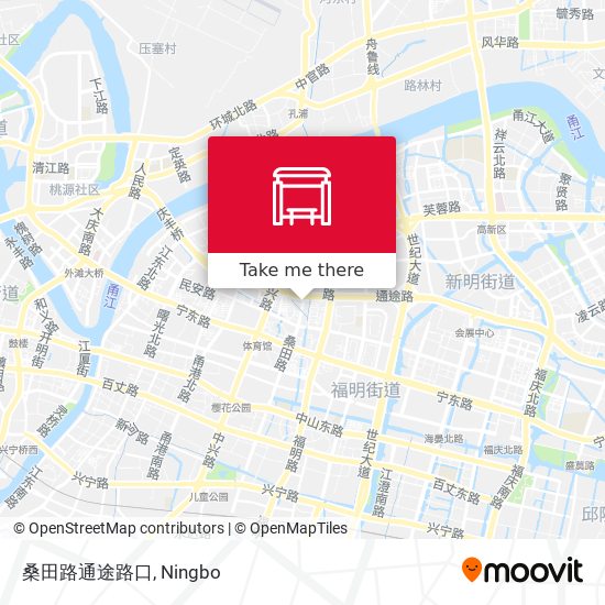 桑田路通途路口 map