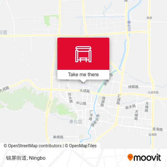 锦屏街道 map