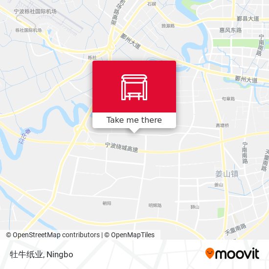 牡牛纸业 map