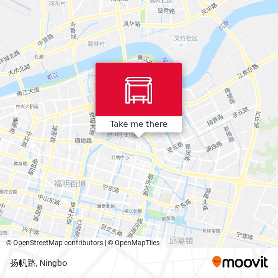 扬帆路 map