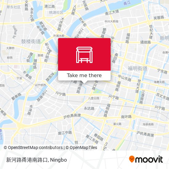 新河路甬港南路口 map