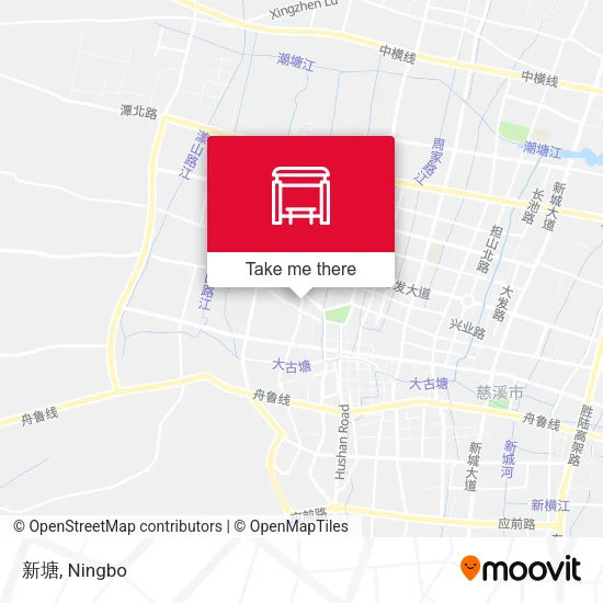 新塘 map