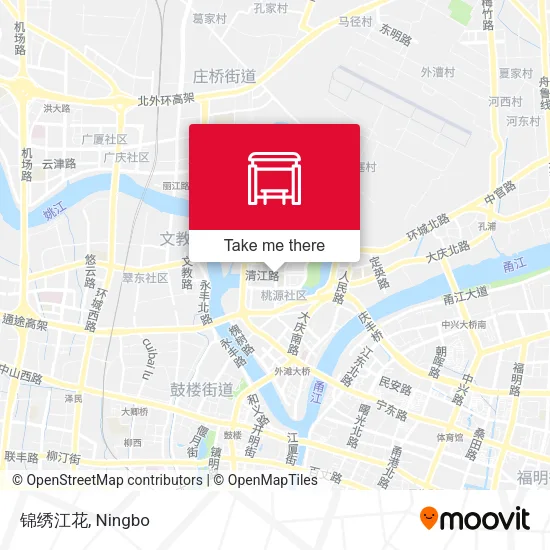 锦绣江花 map