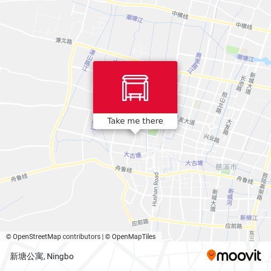 新塘公寓 map