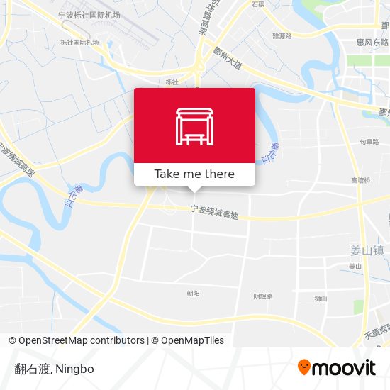 翻石渡 map