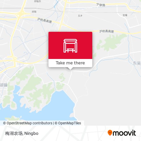 梅湖农场 map