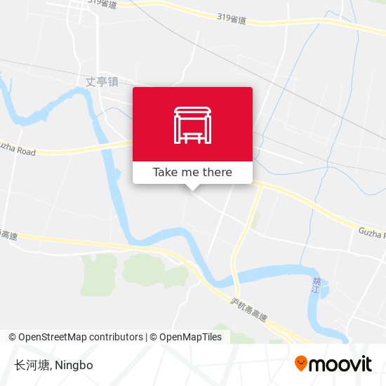 长河塘 map