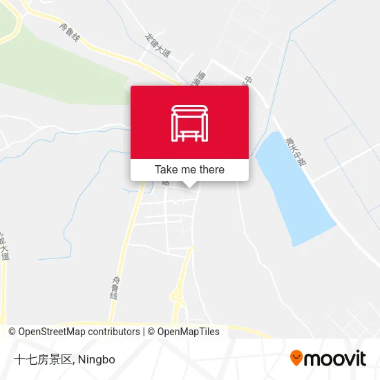 十七房景区 map