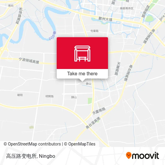 高压路变电所 map