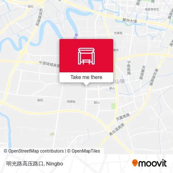 明光路高压路口 map