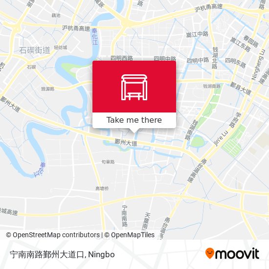 宁南南路鄞州大道口 map