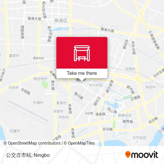 公交庄市站 map