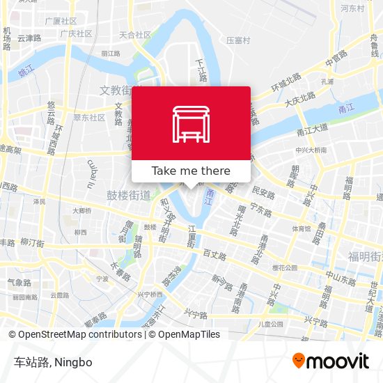 车站路 map