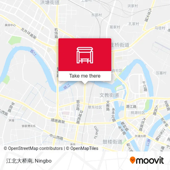 江北大桥南 map