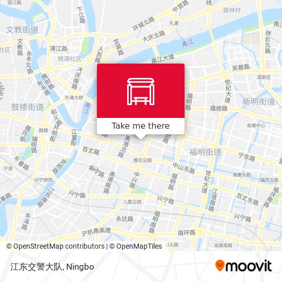 江东交警大队 map