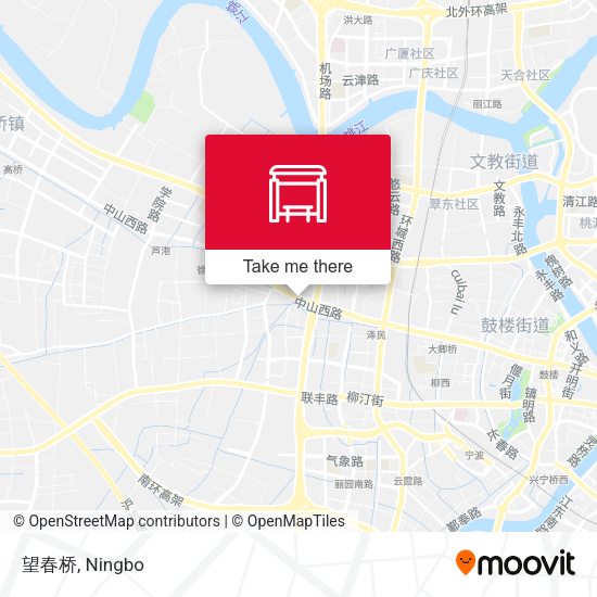 望春桥 map