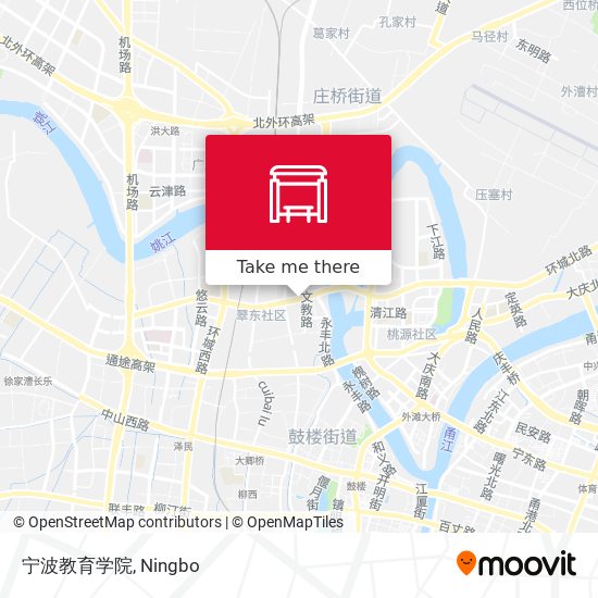 宁波教育学院 map