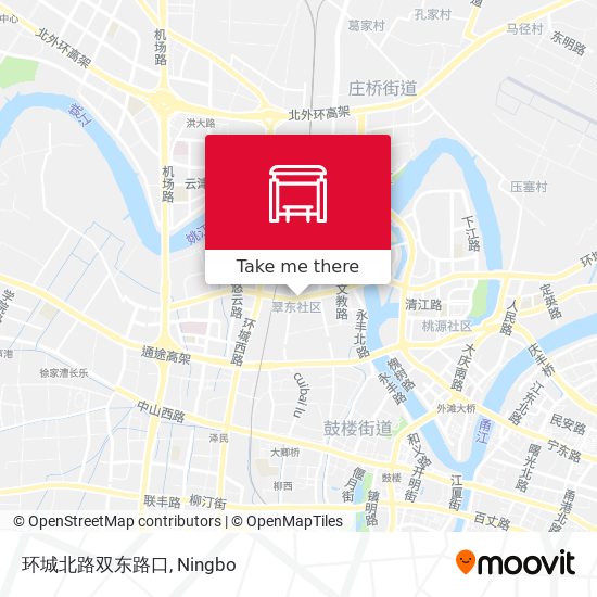 环城北路双东路口 map