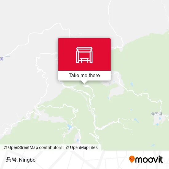 悬岩 map