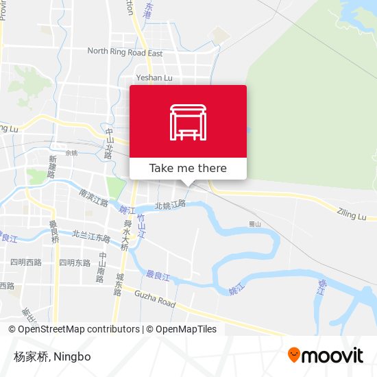 杨家桥 map