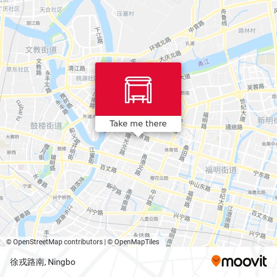 徐戎路南 map