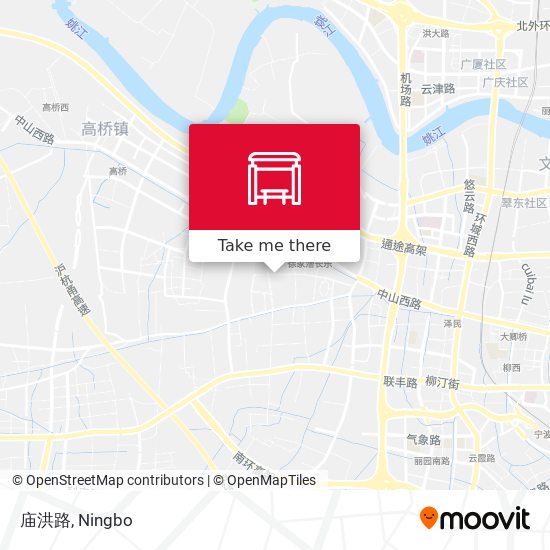 庙洪路 map
