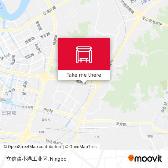 立信路小港工业区 map