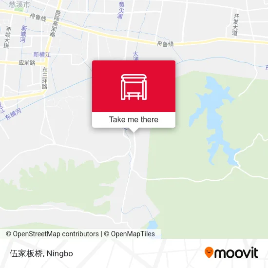 伍家板桥 map
