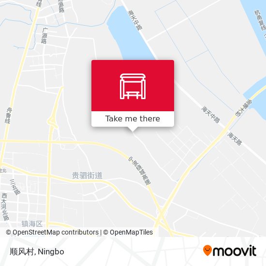 顺风村 map