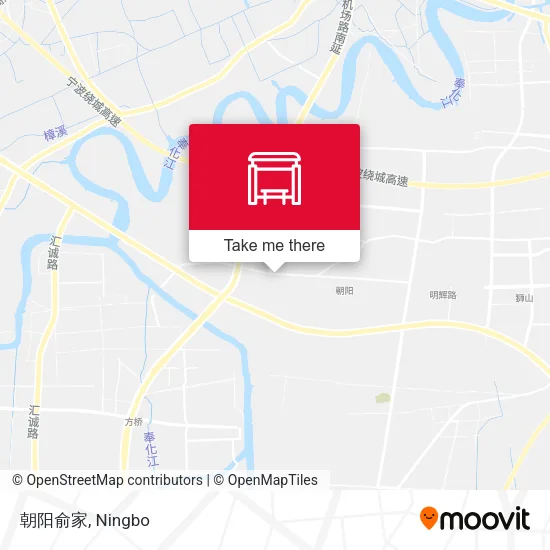 朝阳俞家 map