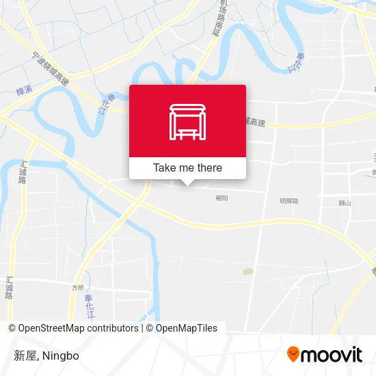 新屋 map
