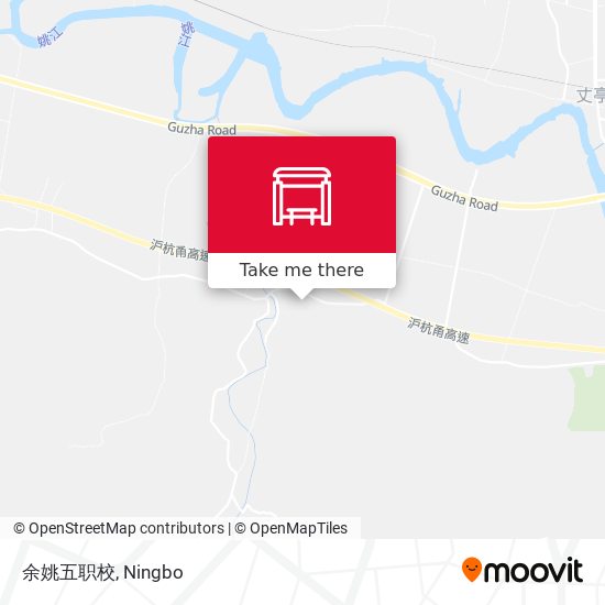 余姚五职校 map
