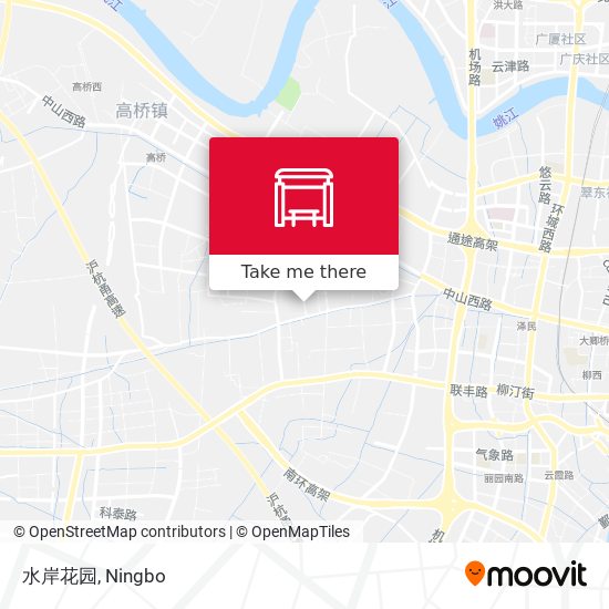 水岸花园 map