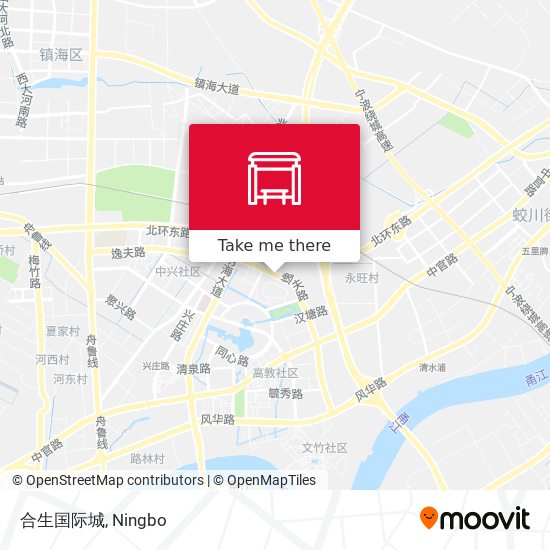 合生国际城 map