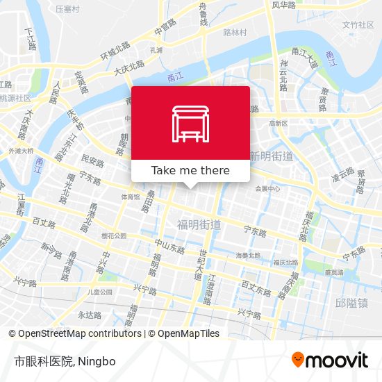 市眼科医院 map