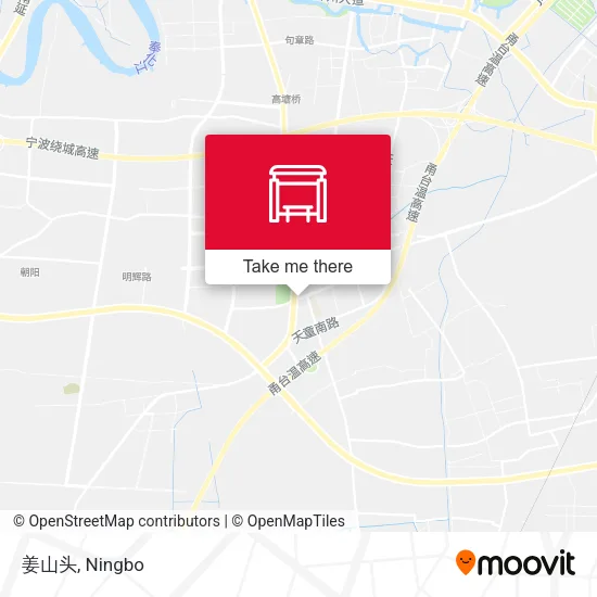 姜山头 map