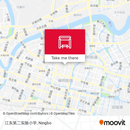 江东第二实验小学 map